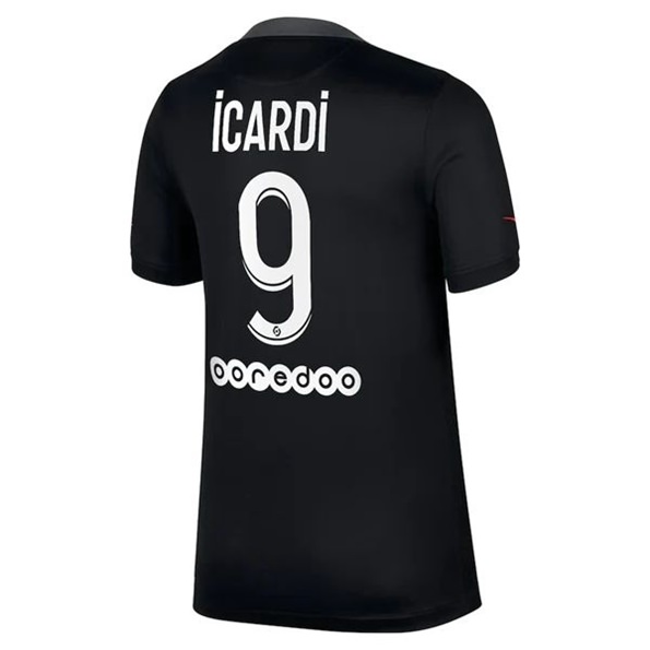 Paris Saint Germain PSG Mauro Icardi 9 Third Soccer Jersey 2021 2022 ...